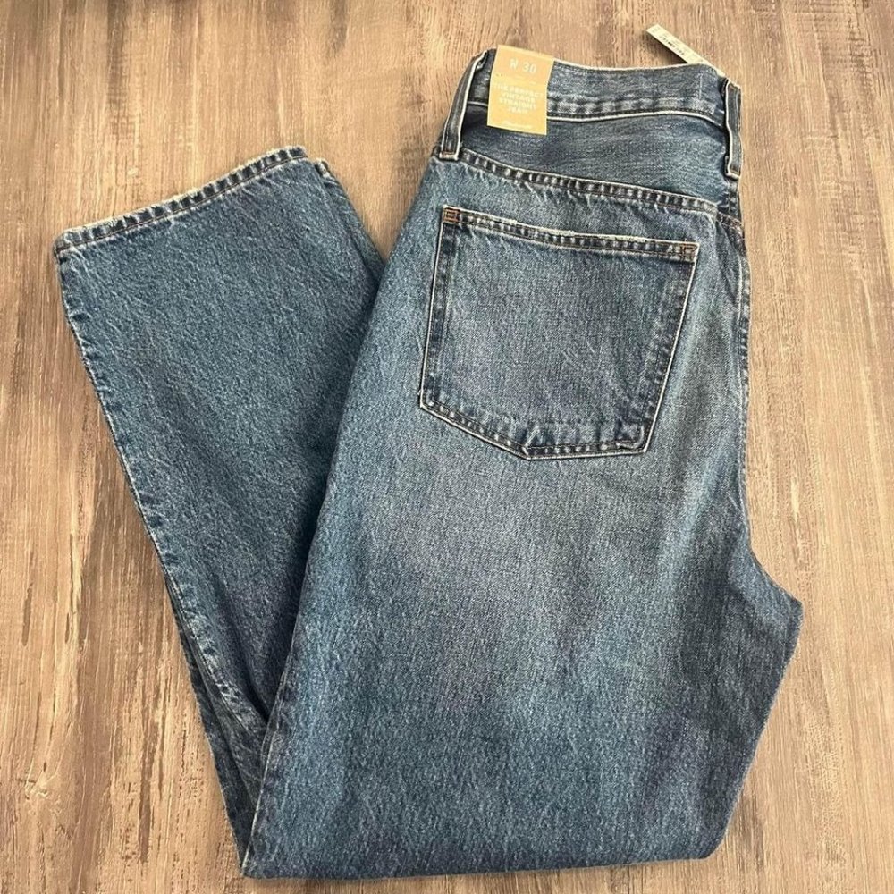 New Madewell Straight Jeans
